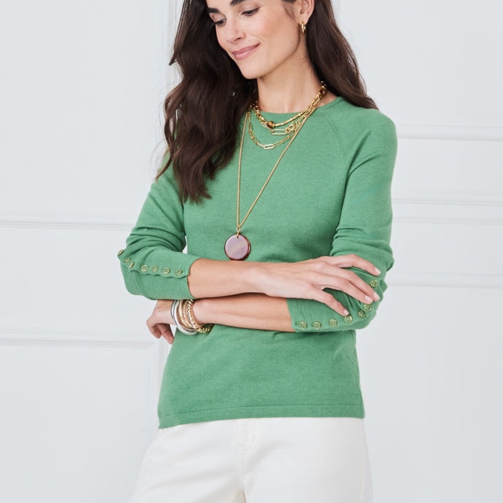 J. McLaughlin Jamey Long Sleeve Crewneck Sweater